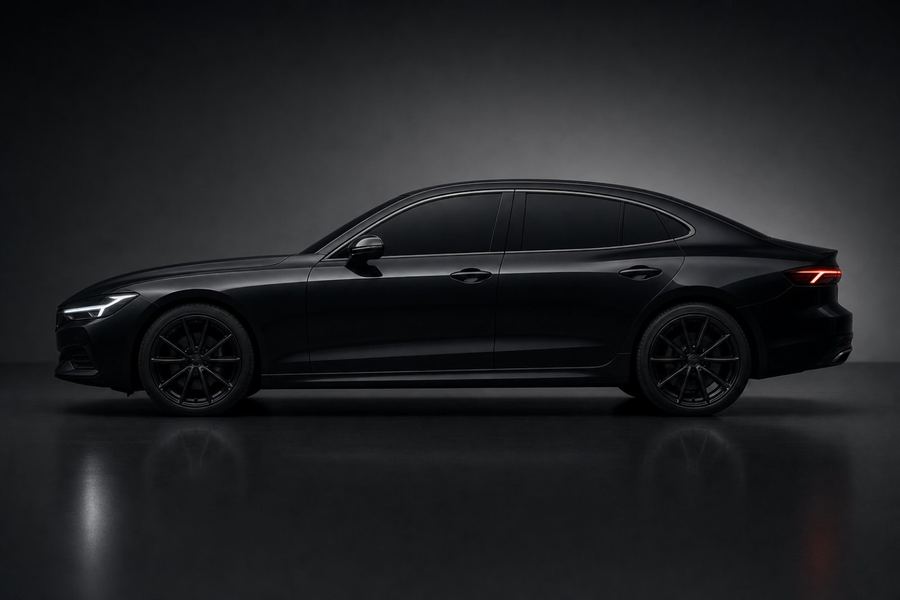 Tinted car